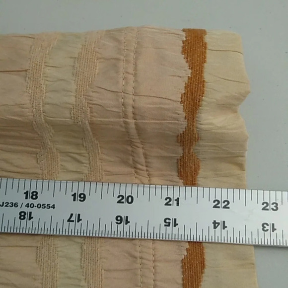 ERIN LONDON TAPESTRY, MULTI TEXTURED, WARM PASTELS & TAN SHOULDER PADS, JACKET - Picture 9 of 9